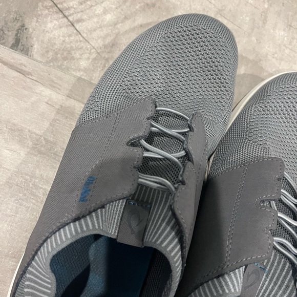 Olukai Men’s Makia Ulana Kai Shoes Grey Size 10 - Picture 5 of 9